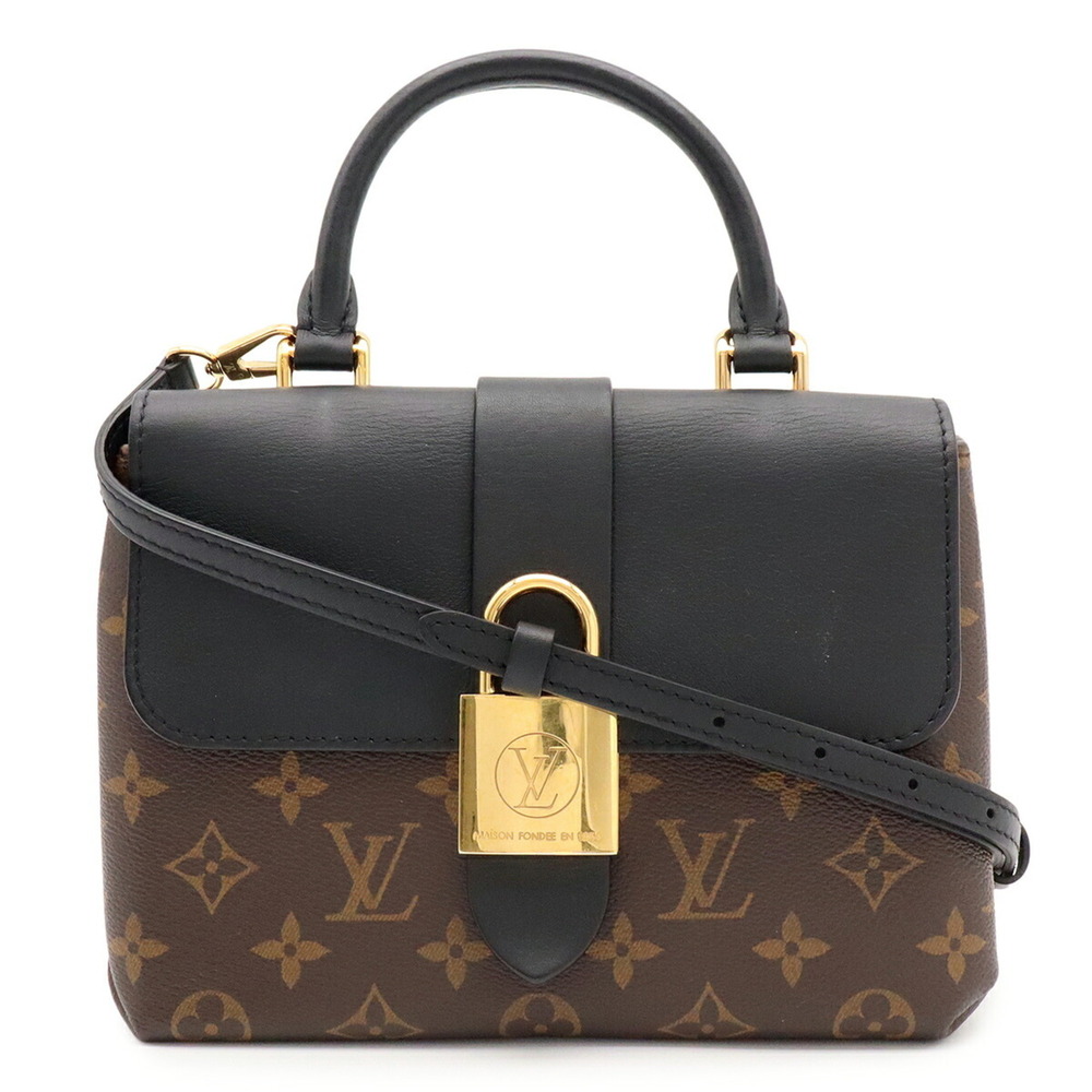 LOUIS VUITTON Louis Vuitton Monogram Rocky BB Handbag Shoulder Bag Noir Black...